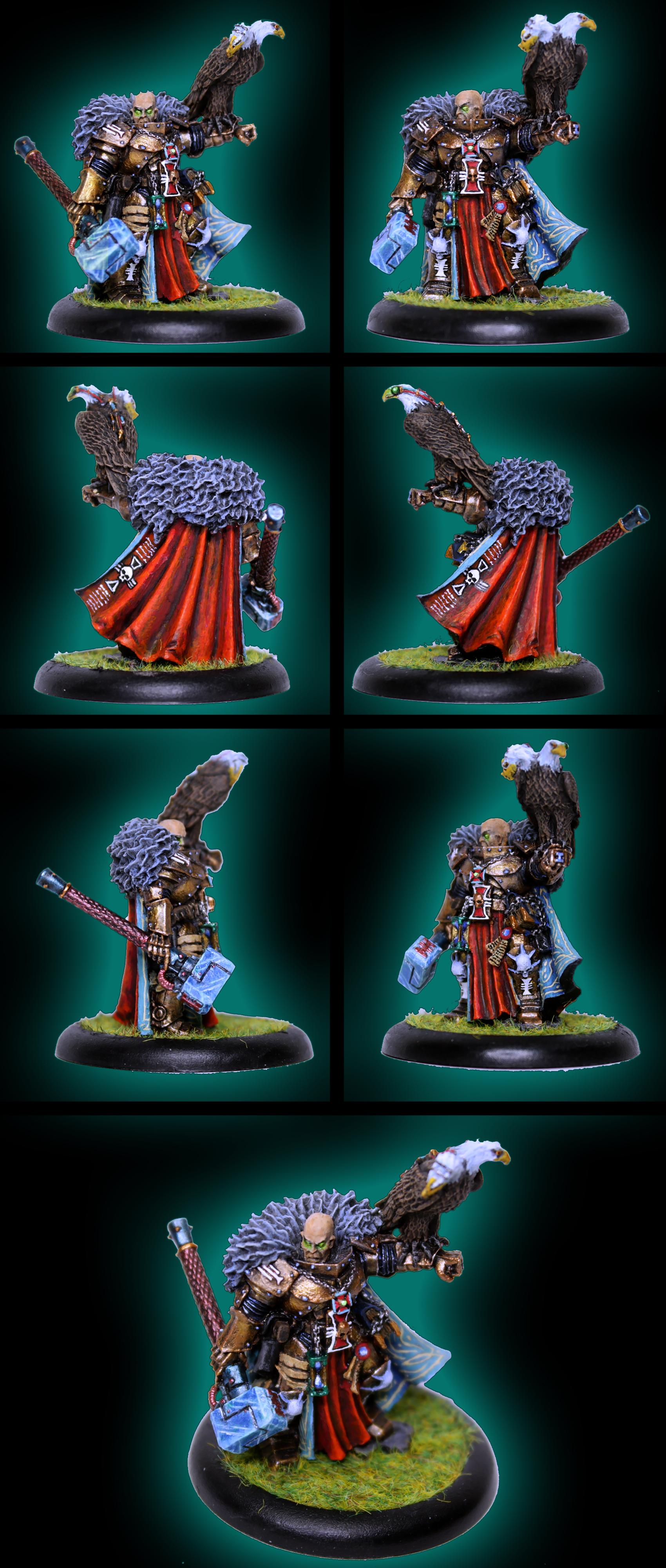 Warhammer 40k Inquisitor Coteaz - Figurine Citadel Finecast - Space Marines - Neuf